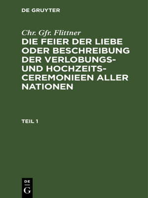 cover image of Chr. Gfr. Flittner